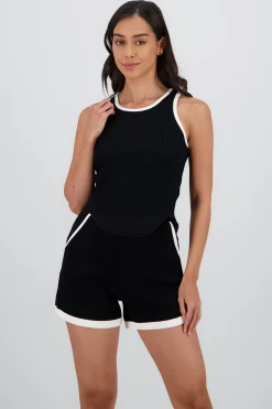 Shasa Sleeveless Knit Top