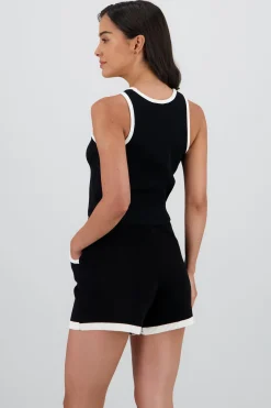Shasa Sleeveless Knit Top