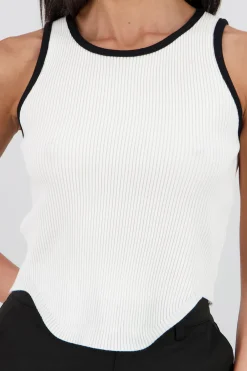 Shasa Sleeveless Knit Top