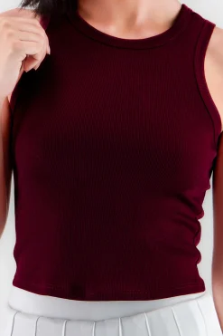 Shasa Sleeveless Ribbed Top