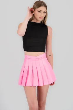 Shasa Sleeveless Ribbed Top