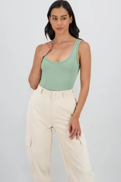 Shasa Sleeveless Seamless Bodysuit