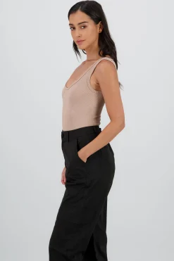 Shasa Sleeveless Seamless Bodysuit