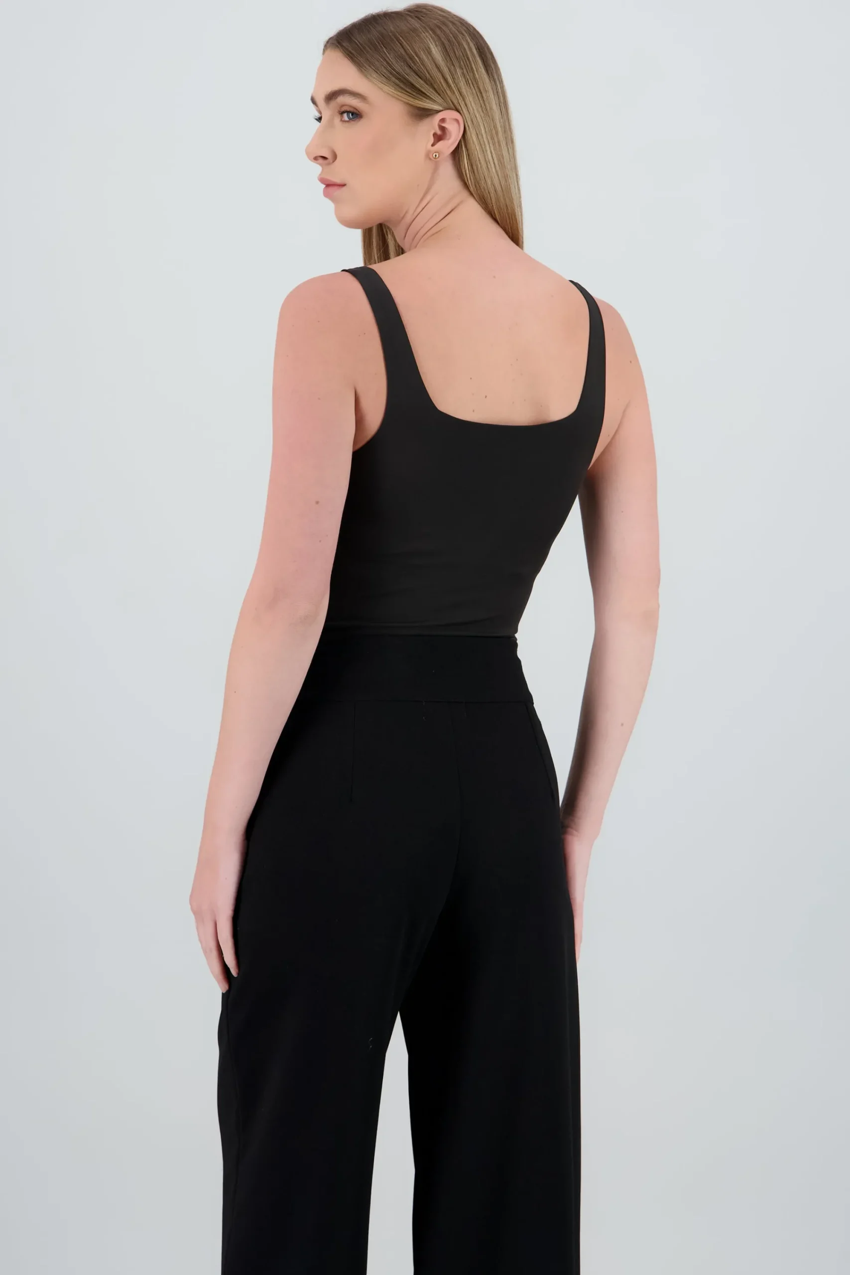 Shasa Sleeveless Solid Bodysuit