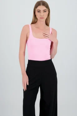 Shasa Sleeveless Solid Bodysuit