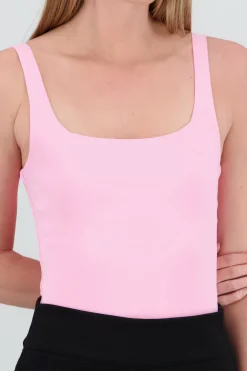Shasa Sleeveless Solid Bodysuit