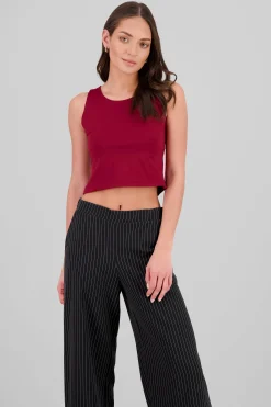 Shasa Sleeveless Solid Top