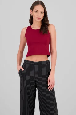 Shasa Sleeveless Solid Top