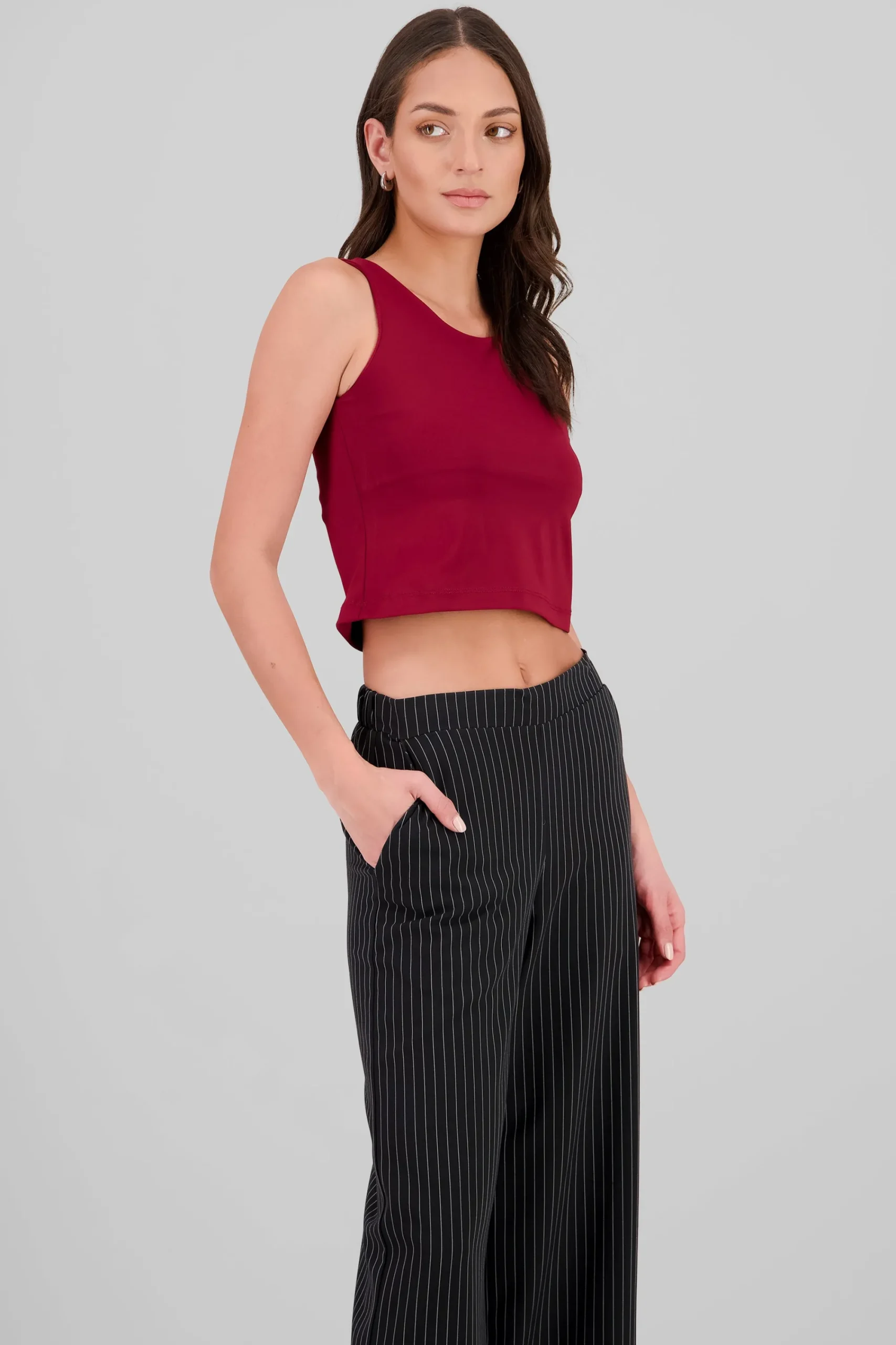 Shasa Sleeveless Solid Top