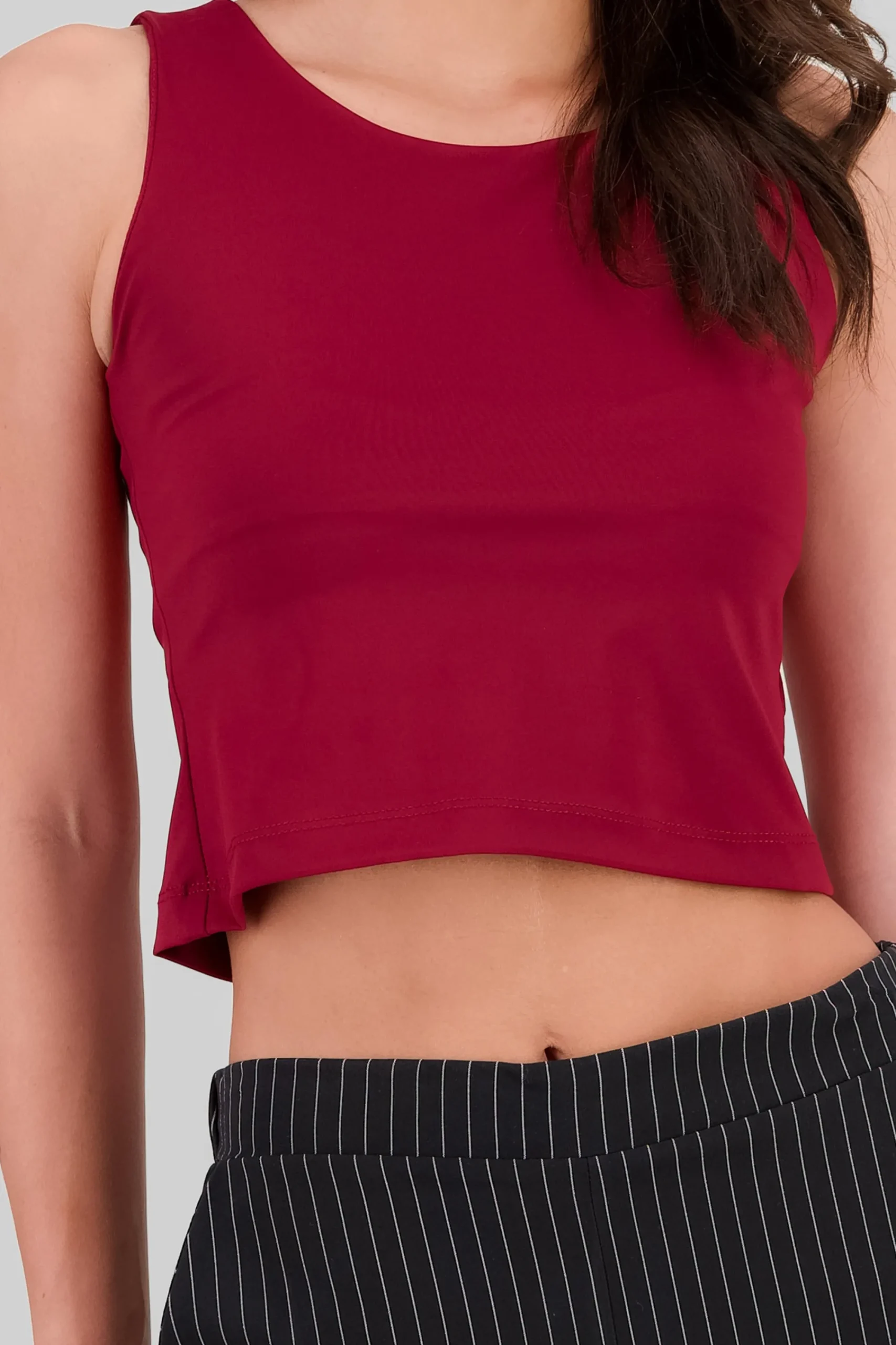 Shasa Sleeveless Solid Top
