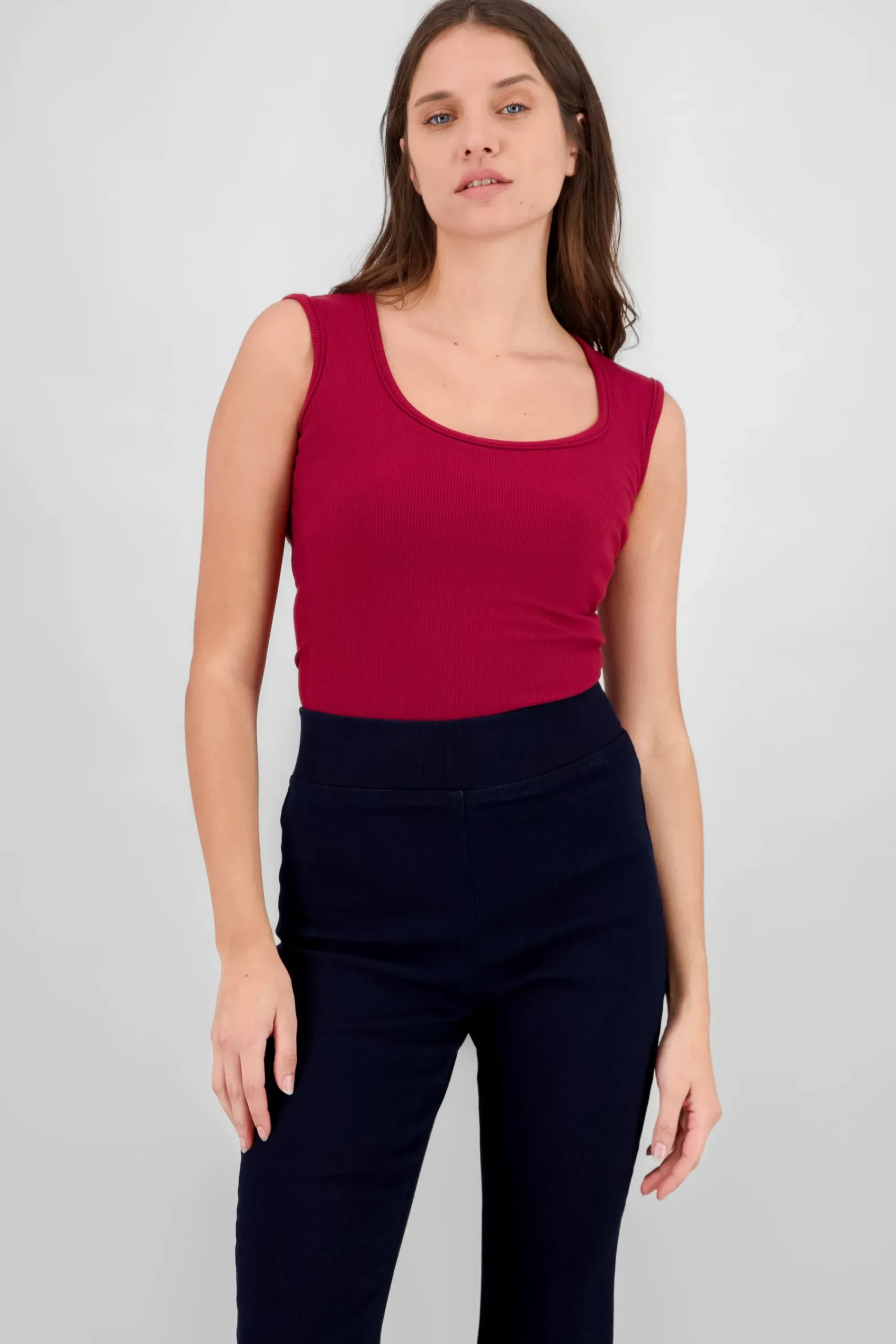 Shasa Sleeveless Square Neck Bodysuit