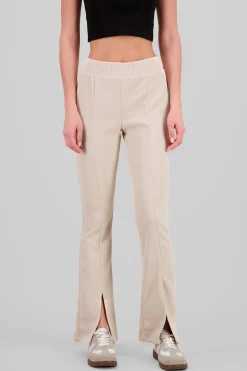 Shasa Slit Detail Flare Pants