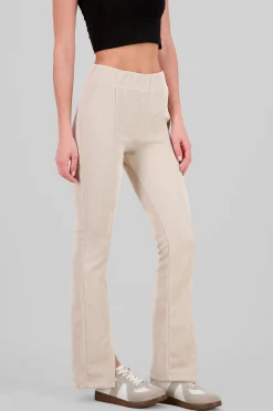 Shasa Slit Detail Flare Pants