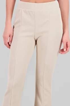 Shasa Slit Detail Flare Pants