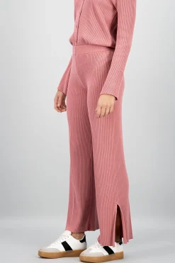 Shasa Slit Detail Knit Pants