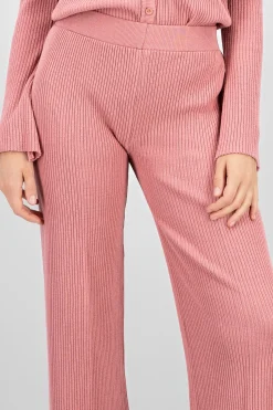 Shasa Slit Detail Knit Pants