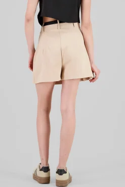 Shasa Slit Detail Mini Skirt