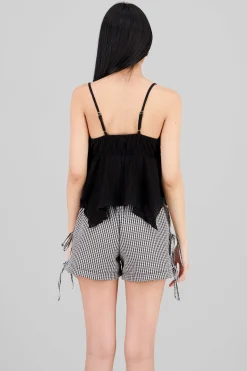 Shasa Slit Detail Strap Top