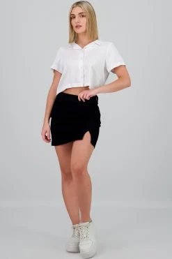 Shasa Slit Tube Skirt