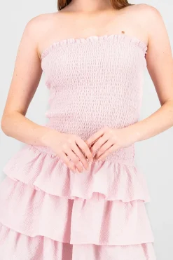 Shasa Smock Ruffle Dress