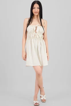 Shasa Smock Strappy Mini Dress