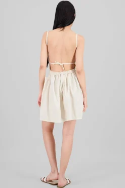 Shasa Smock Strappy Mini Dress