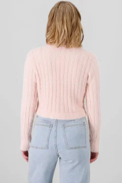 Shasa Soft Cardigan with Patch Detail