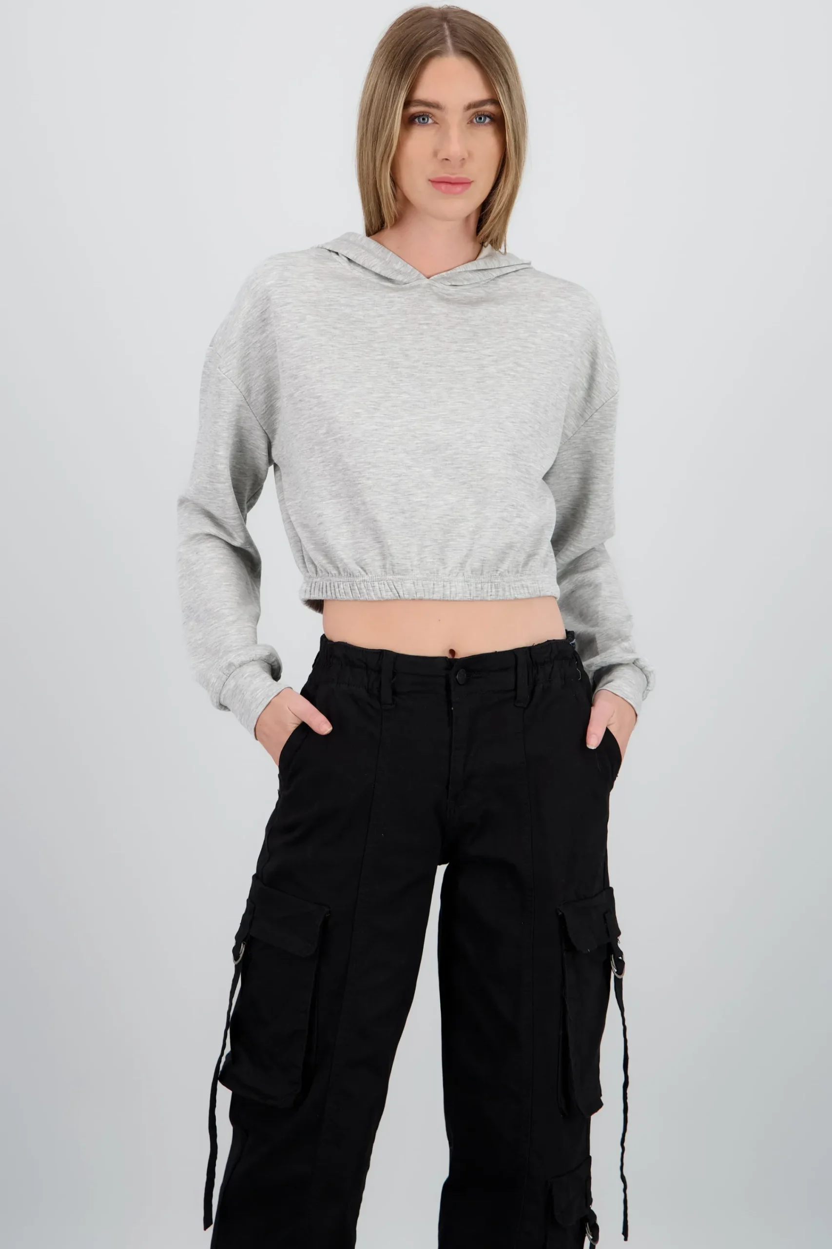 Shasa Soft Cropped Sweatshirt