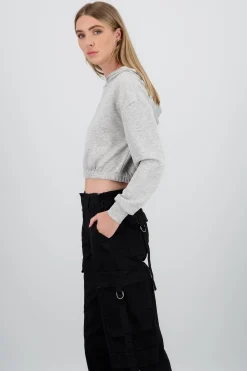 Shasa Soft Cropped Sweatshirt