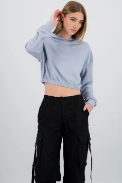 Shasa Soft Cropped Sweatshirt