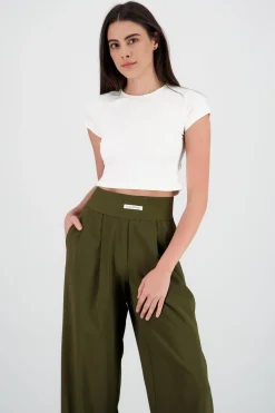 Shasa Soft Round Neck Short Sleeve Top