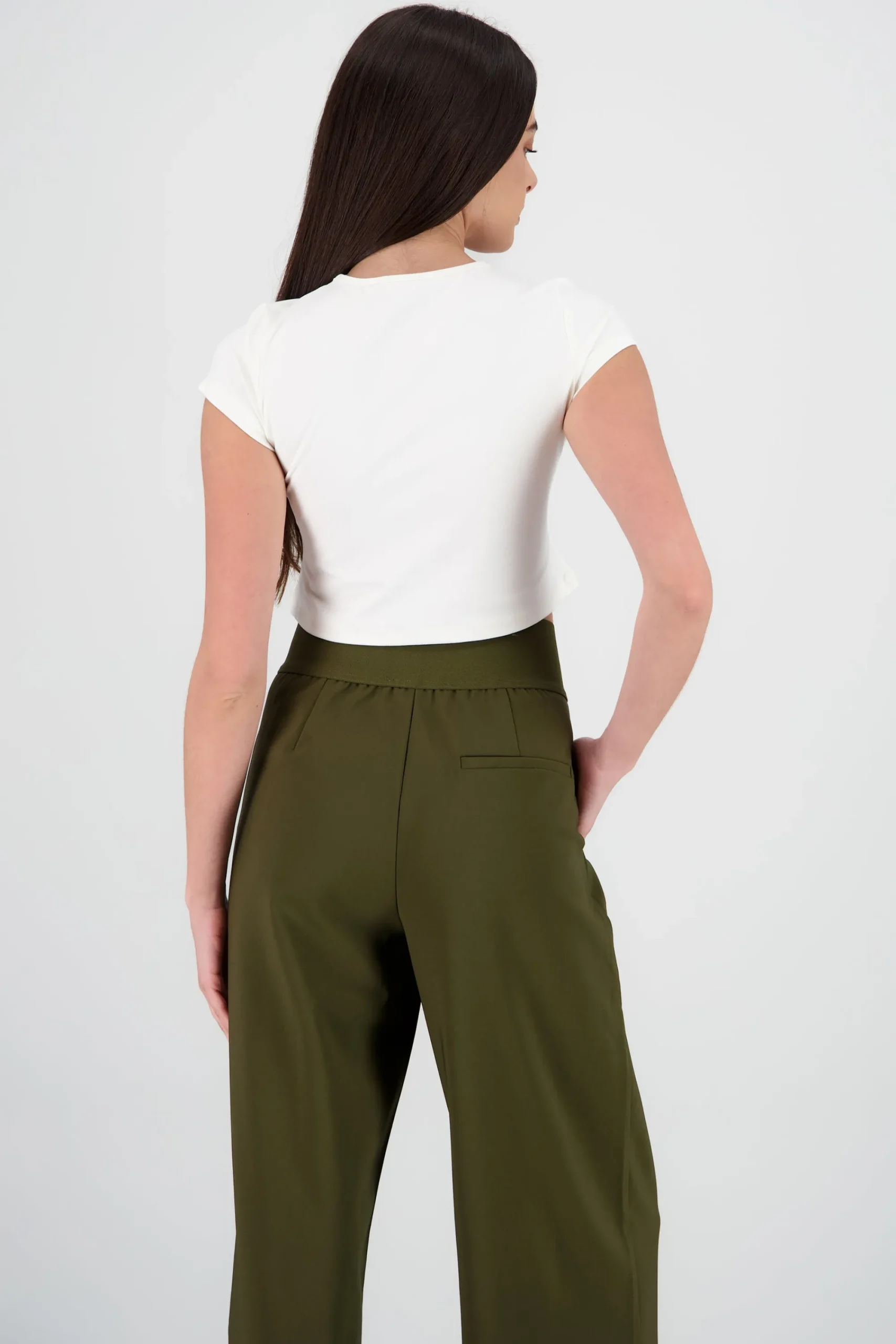 Shasa Soft Round Neck Short Sleeve Top