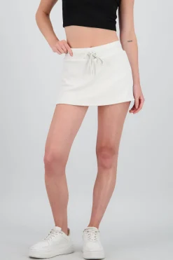 Shasa Soft Solid Mini Skirt