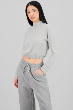Shasa Soft Texture High Neck Sweater