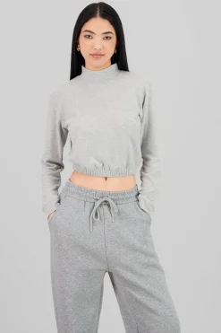 Shasa Soft Texture High Neck Sweater