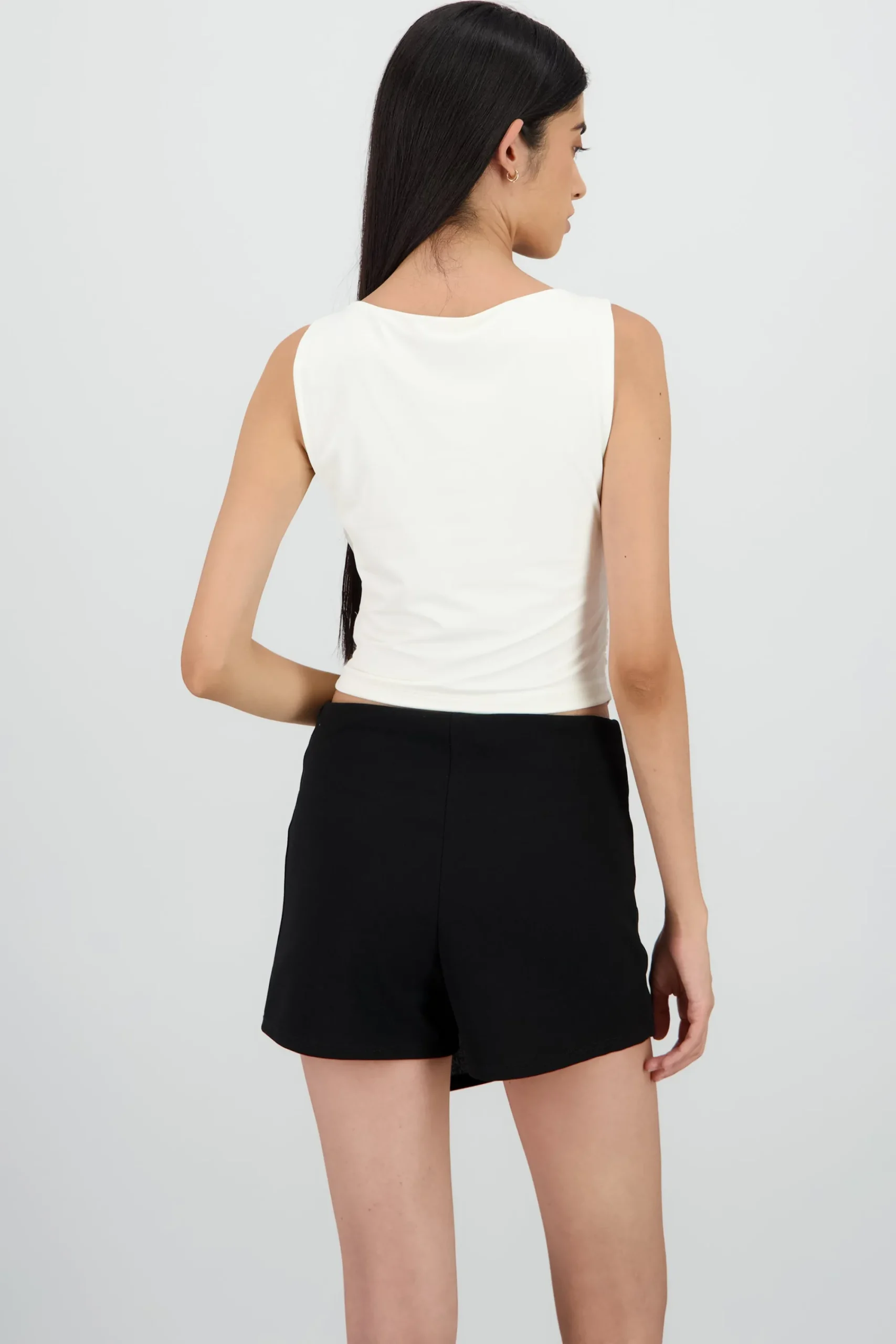Shasa Soft Textured Sleeveless Top