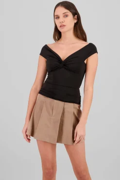 Shasa Soft Touch Knot Top