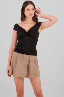 Shasa Soft Touch Knot Top
