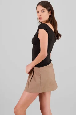 Shasa Soft Touch Knot Top