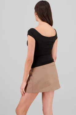 Shasa Soft Touch Knot Top