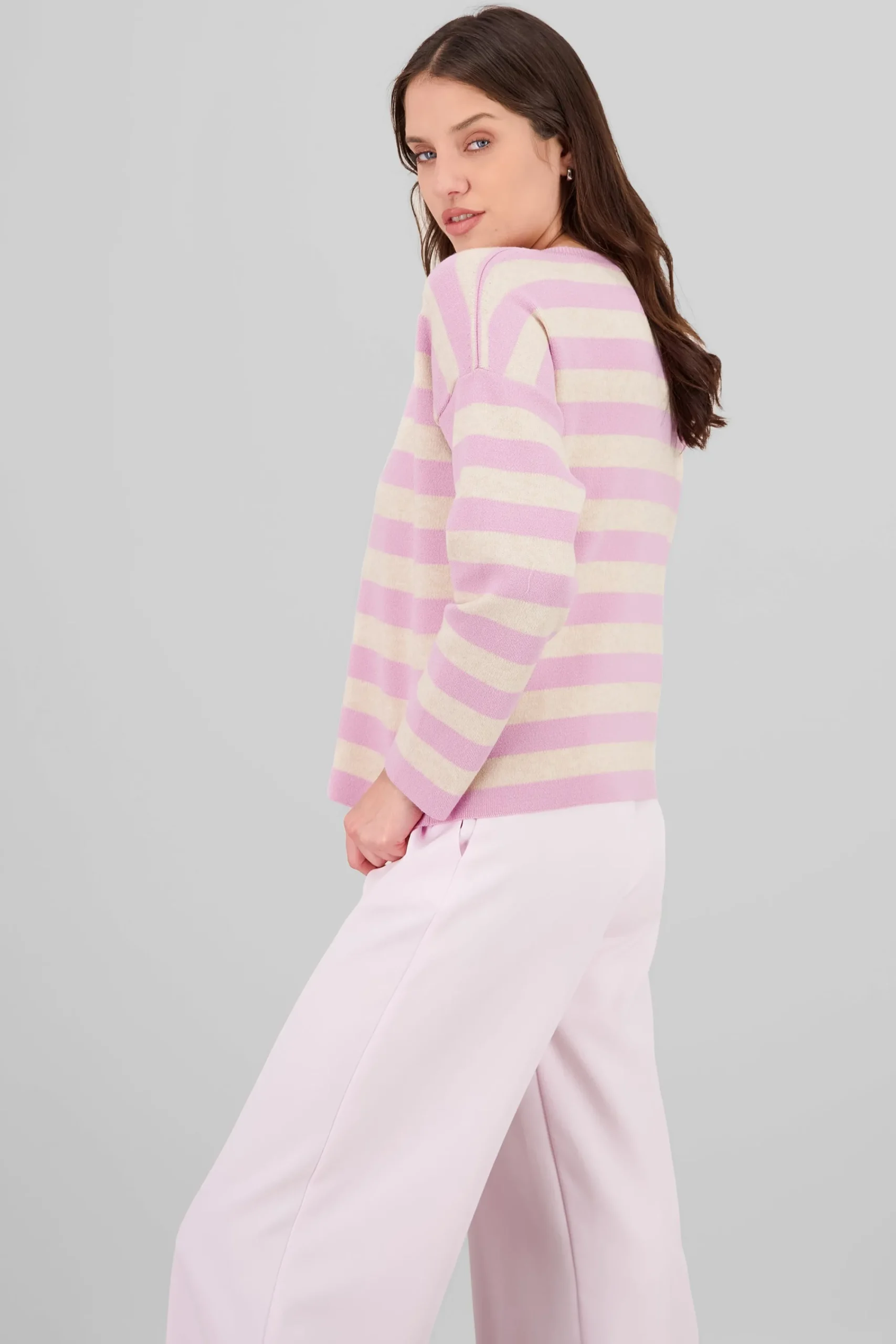 Shasa Soft Touch Striped Sweater