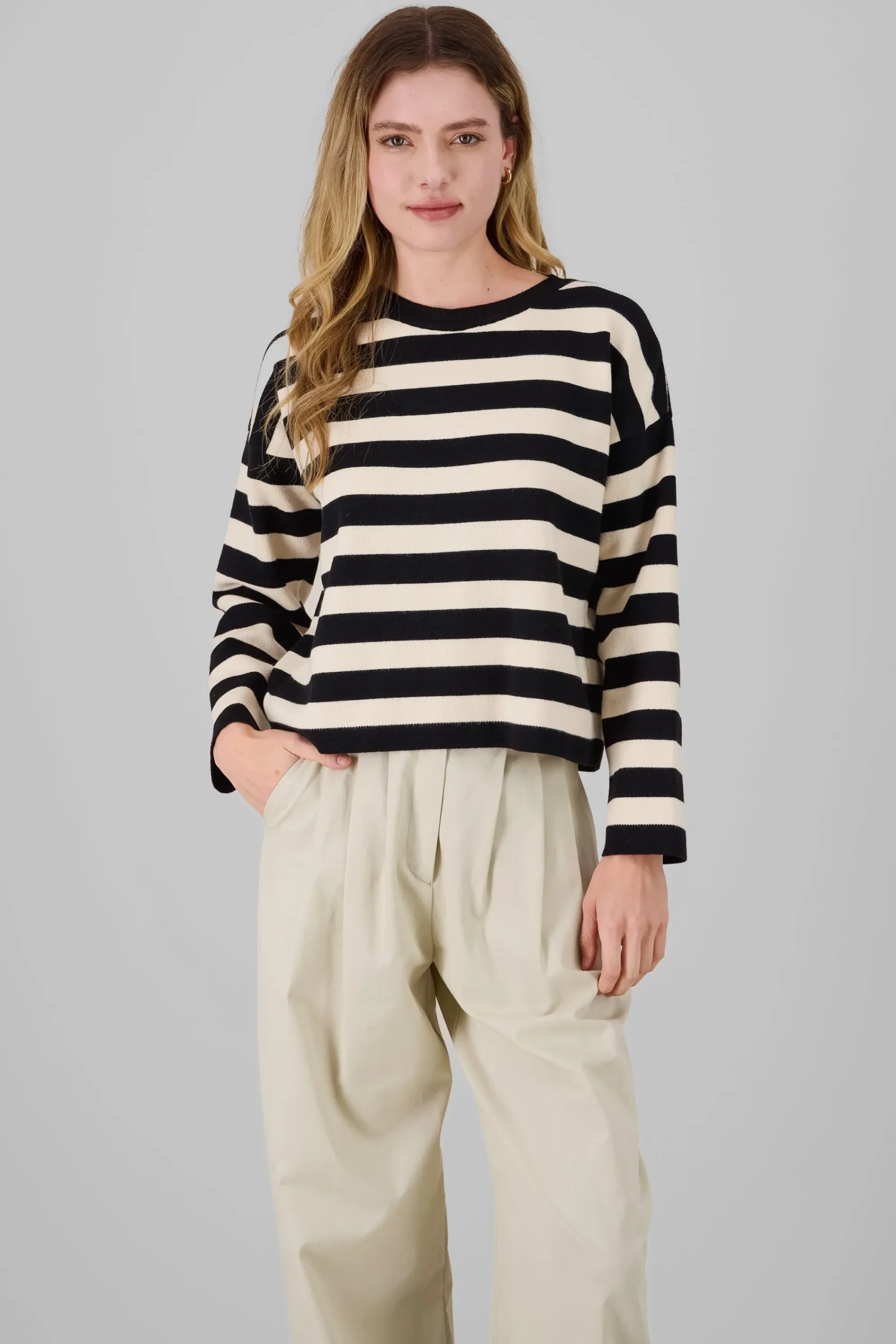 Shasa Soft Touch Striped Sweater