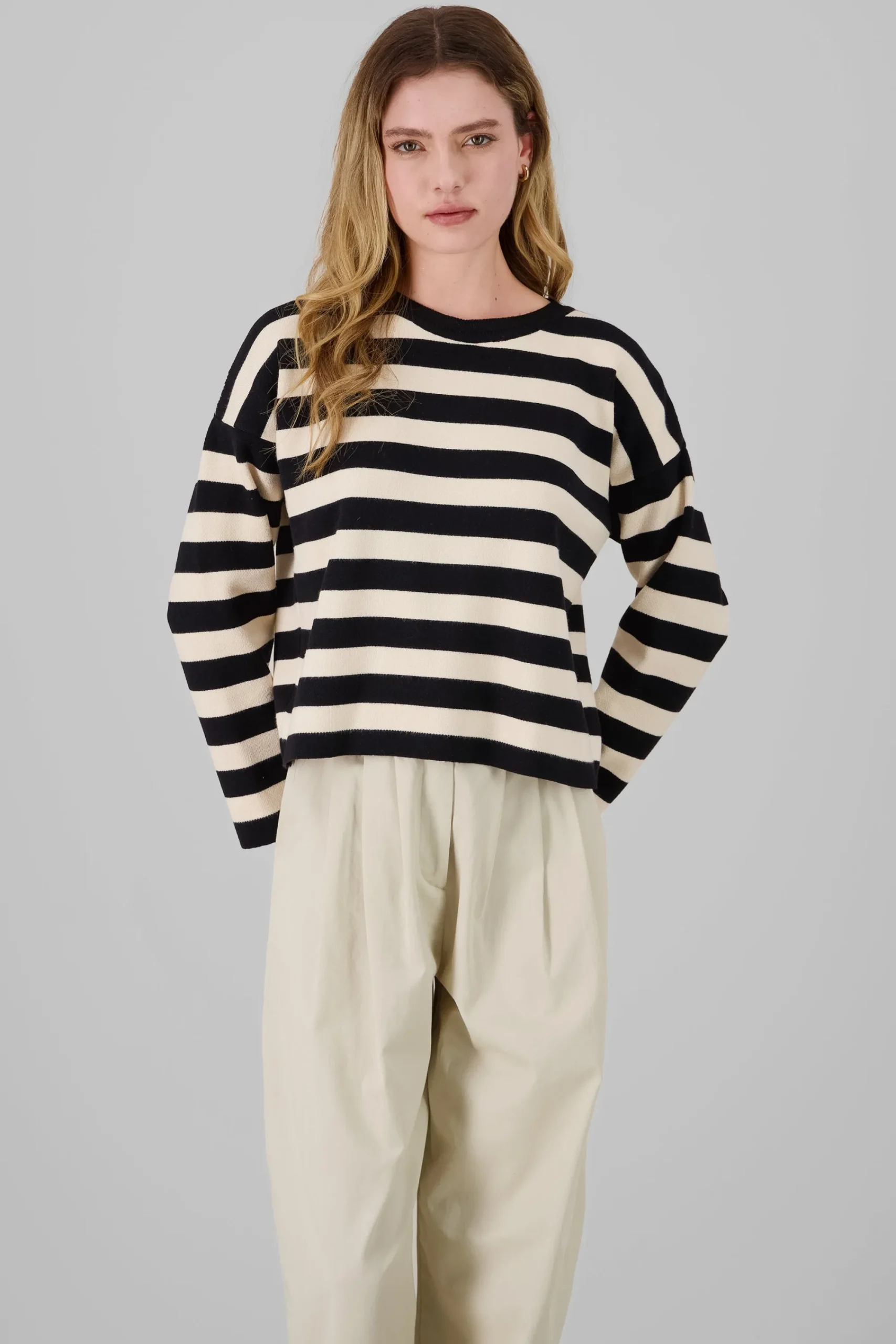 Shasa Soft Touch Striped Sweater