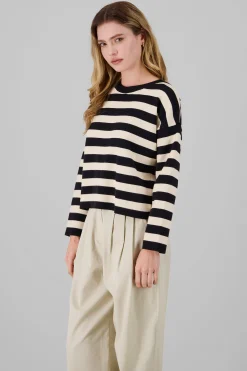 Shasa Soft Touch Striped Sweater