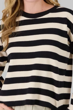 Shasa Soft Touch Striped Sweater