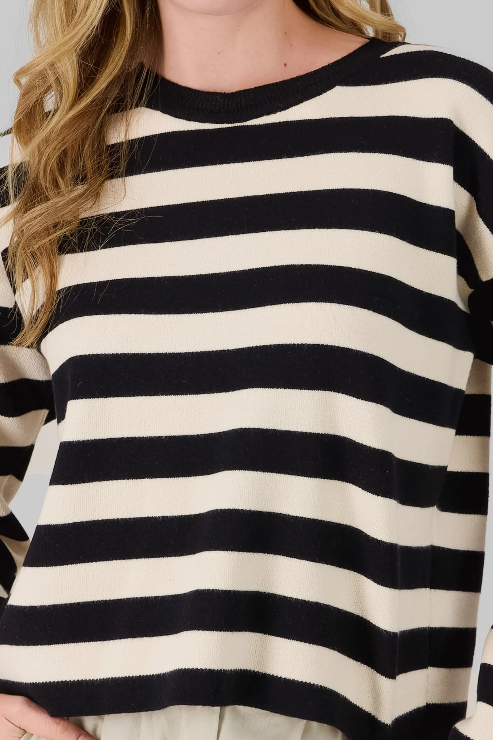 Shasa Soft Touch Striped Sweater