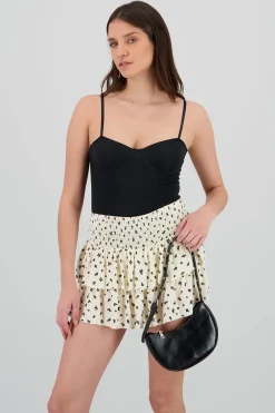 Shasa Solid Bodysuit with Cups