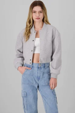 Shasa Solid Bomber Jacket