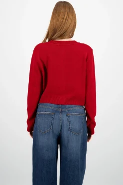 Shasa Solid Buttoned Cardigan