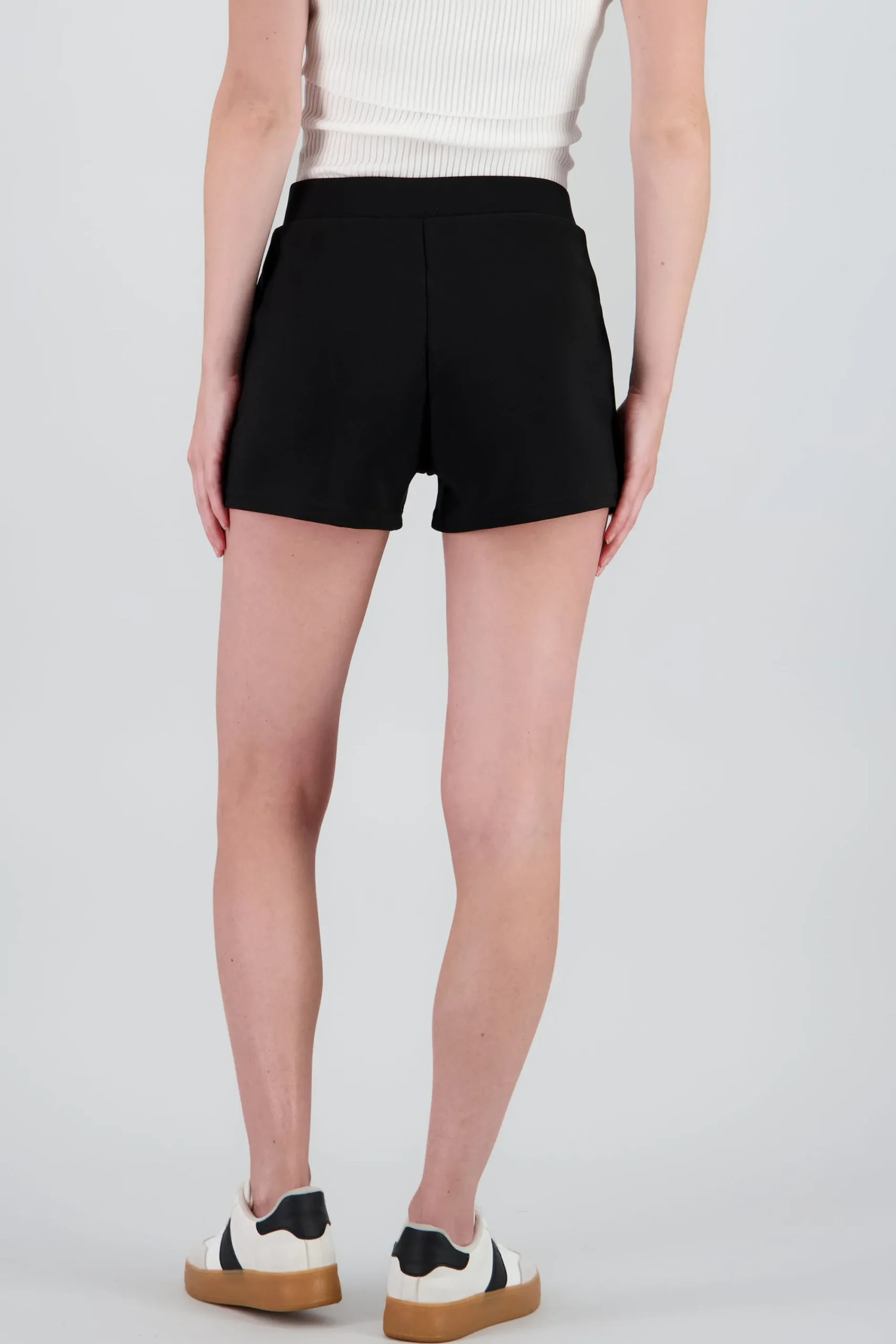Shasa Solid Buttoned Shorts